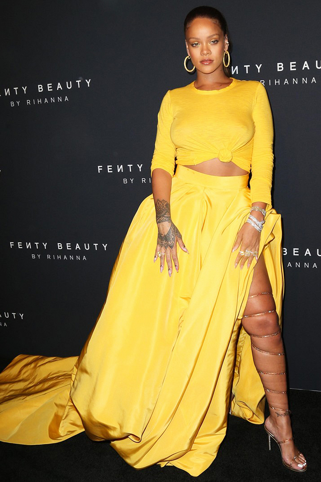    Oscar de la Renta,  Rene Caovilla   Chopard   Fenty Beauty  -