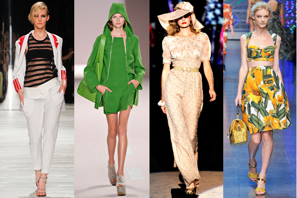 Модные тенденции в показах весна-лето