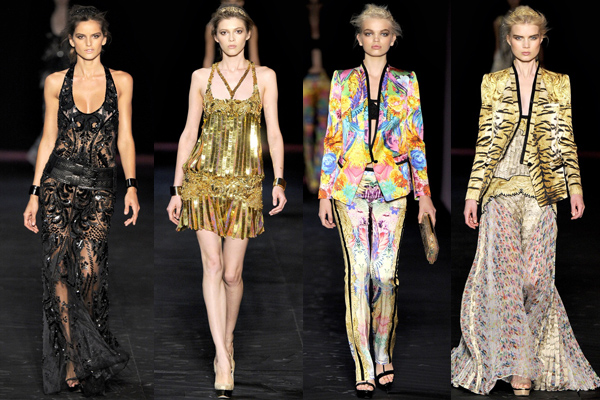 Женская коллекция одежды Roberto Cavalli весна-лето 2012